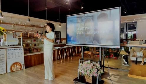 孩子们回来了：星途英才远航计划学子咖啡空间分享会 活动照片 5
