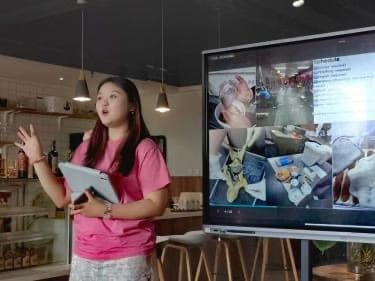 孩子们回来了：星途英才远航计划学子咖啡空间分享会 活动照片 6